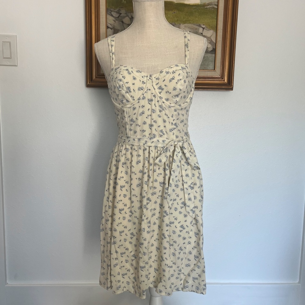 NWT Abercrombie and Fitch Corset-Style Summer Dress, Size Small Tall